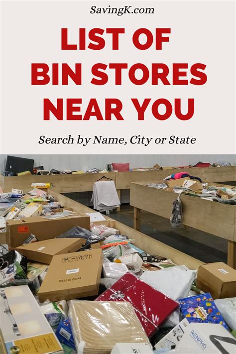 Bin Stores in Massachusetts